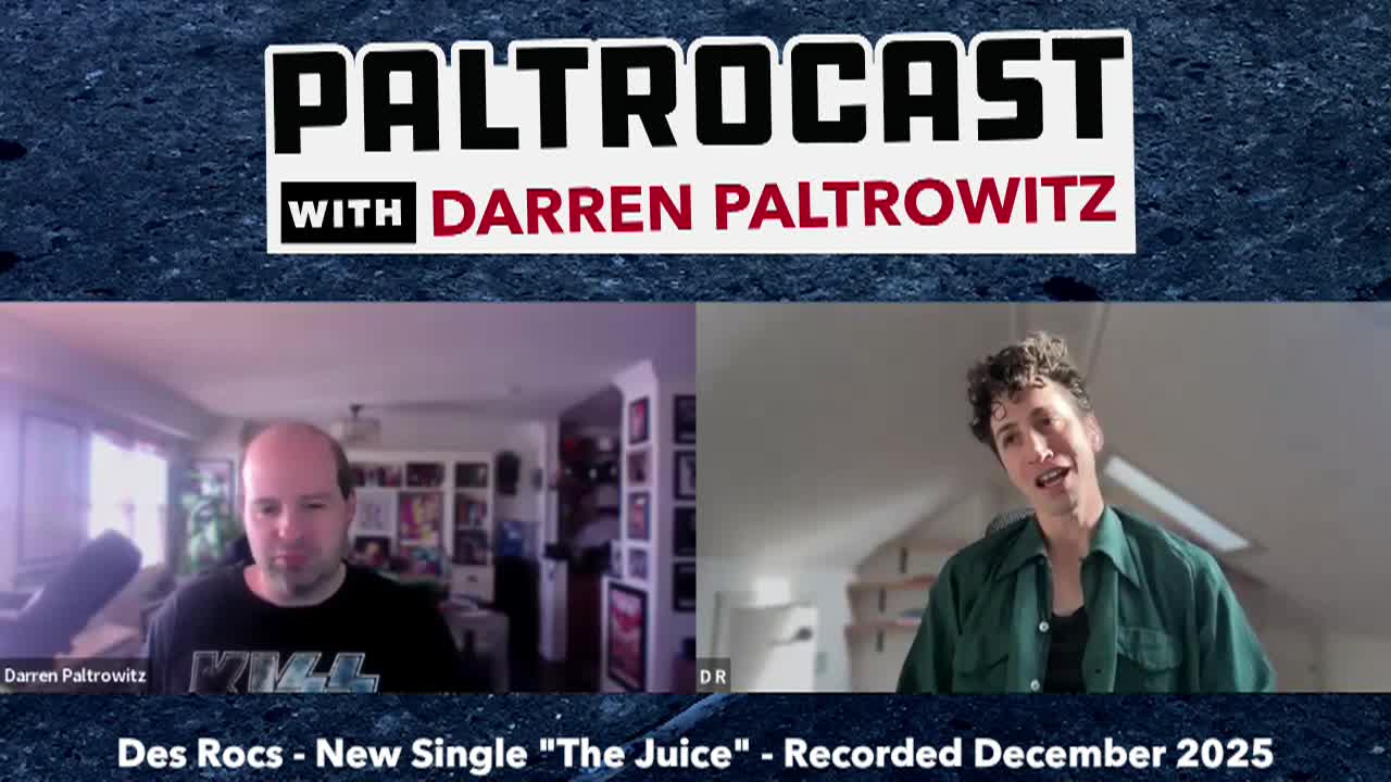 Paltrocast - 12-18-2025 - Des Rocs on Long Island Roots, New Music & 2026 Plans