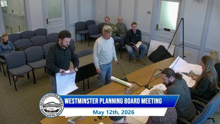 Thumbnail image for Westminster Planning Board Meeting 5-12-2026